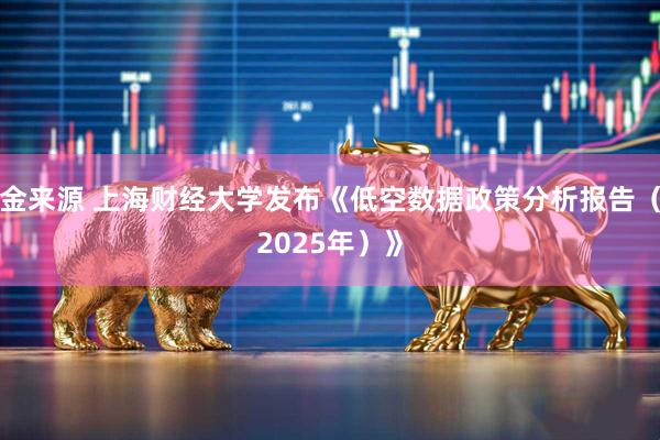 金来源 上海财经大学发布《低空数据政策分析报告（2025年）》
